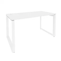 Стол рабочий на О-образном м/к ОНИКС О.МО-СП-3.7 Белый Бриллиант / ONIX O.MO-SP-3.7