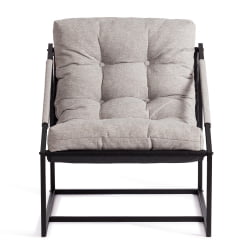 Кресло Чарли / Чарли без подлокотника рогожка, серо-бежевый, 3М 16/2, 70х70х84 см / Charli 3M