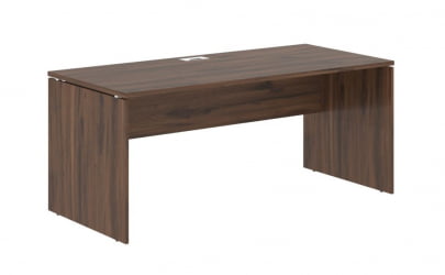 Стол письменный ЕДИС ЕДСТ 1780 Дуб Денвер темный Белый / EDIS EDST