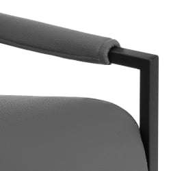 Диван Чарли ЛУКС Д/Чарли Люкс экокожа , Шарп Графит / Charli LUX Sharp