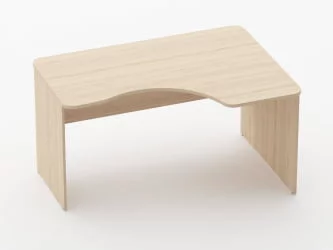 Стол угловой Глассй 1.14.14Пр Туя / Glassy