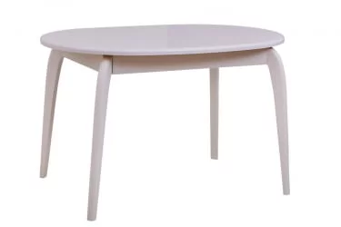 Опора деревянная ЗД 05 плавный изгиб белый / ZD