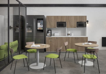 Мебель для офиса Сигма №2 Белый Дуб темный / Sigma