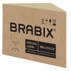 Компьютерное кресло БРАБИКС Еамес МГ-310 CХ ткань Серый / BRABIX Eames MG-310 CH