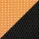 Ткань TW Черная / Акриловая сетка Оранж