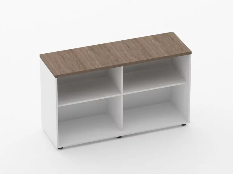 Тумба открытая Дека 9.01.125 Дуб Верцаска/Белый / Deka_0