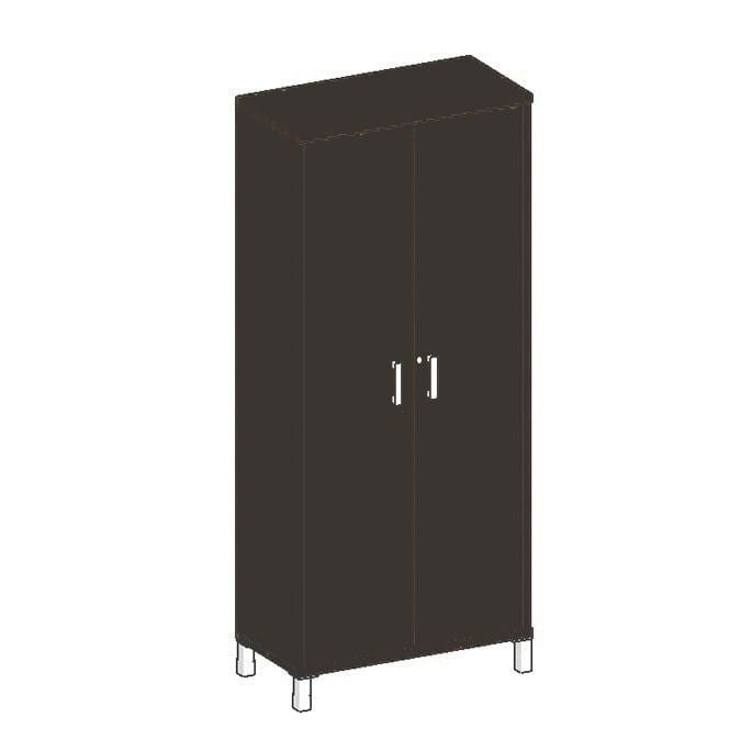 Стеллаж дверь ДСП с замком В430.7  Венге магия_0