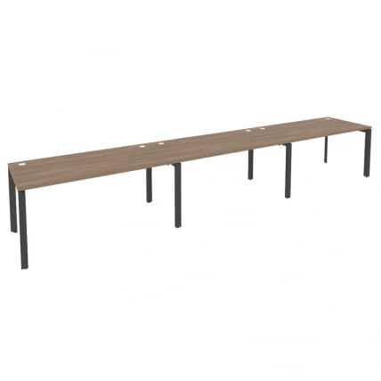 Рабочая станция на П-образном м/к ОНИКС О.МП-РС-3.4.8 Дуб Аризона/Антрацит / ONIX O.MP-RS-3.4.8_0