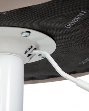 Стул барный ДОБРИН ТАИЛОР ВХИТЕ Серый велюр МДЖ9-75 / DOBRIN TAILOR WHITE MJ9-75_7