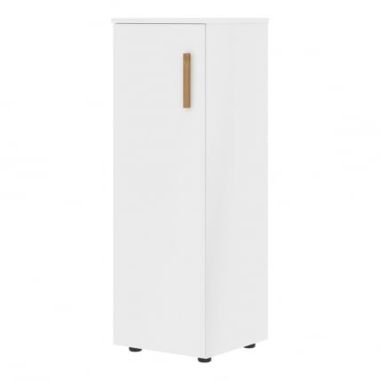 Шкаф-колонка с глухой средней дверью левый Форта ФМC 40.1 Л Белый премиум / Forta FMC L_0