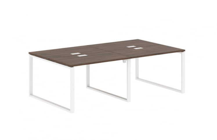 Бенч-система ЕДИС ЕКВСТ 2313 Дуб Денвер темный Белый / EDIS EQWST_0