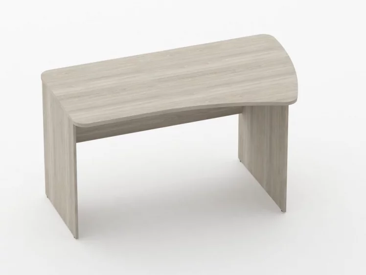 Стол эргономичный Глассй 1.12.14Пр Дуб сантана светлый / Glassy_0