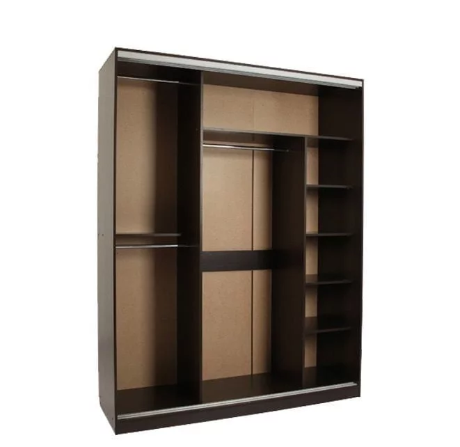 Шкаф-купе Бассо 2-600 Венге / Коричневый_1