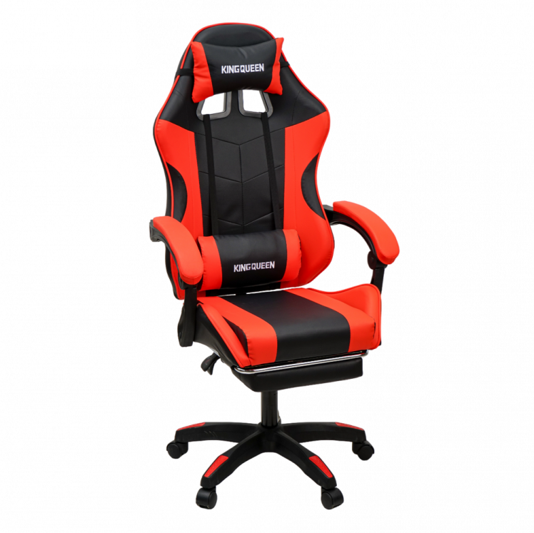 Кресло 840-1 КИНГКУЕЕН, цвет черный/красный, 840-1-блаcк-ред / KINGQUEEN, 840-1-black-red_0