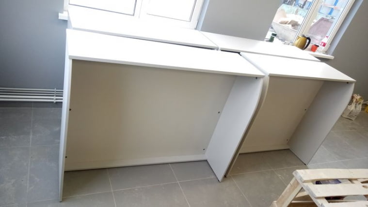 Стойка прямая 1200 Рива А.РС-2 Серый / Riva_1