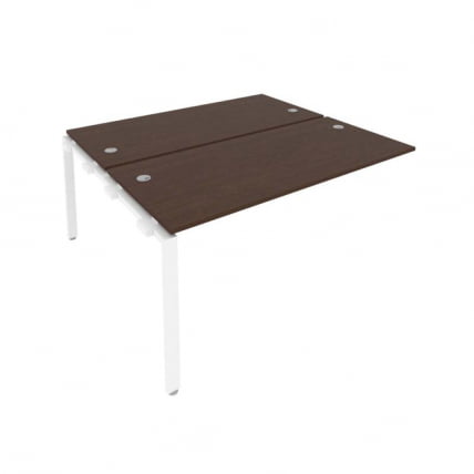 Проходной наборный элемент рабочей станции Метал Сйстем Б.ПРС-СП-2.4 Венге/Белый / Metal System_0