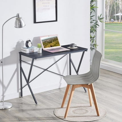 Письменный стол КЛЕГ Черный БКВ БЛАCК / KLEG BKW BLACK_5