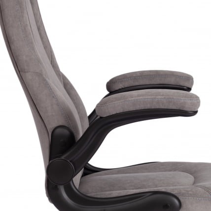 Кресло БАЗУКА флок , серый, 29 / BAZUKA_7