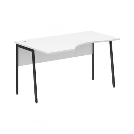 Стол эргономичный левый ИМАГО Плус СА-2П(Л) Белый Антрацит / IMAGO Plus СА-2P(Л)_0