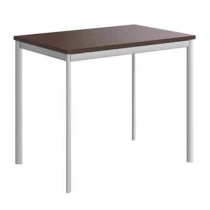 Стол прямой ИМАГО-С СП-1.1С венге магия алюминий / IMAGO-S СП-1.1S_0