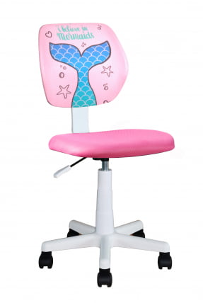 Кресло компьютерное детское ЛОЛО Мермаид Таил пластик белый / Mermaid Tail_0