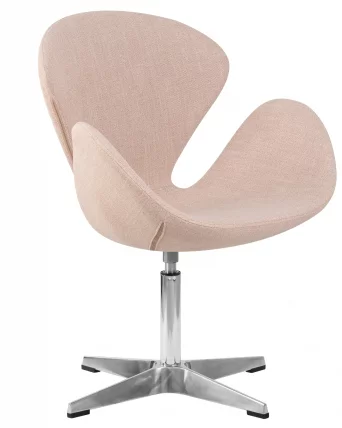 Кресло дизайнерское ДОБРИН СВАН Бежевая ткань ИФ1 / DOBRIN SWAN IF1_1