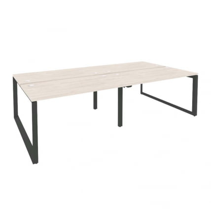 Рабочая станция на О-образном м/к ОНИКС О.МО-Д.РС-4.3.7 Денвер Светлый/Антрацит / ONIX O.MO-D.RS-4.3.7_0