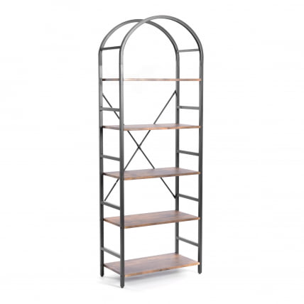 Стеллаж ВС-03 60кс30кс166 см, бурнт / WS-03 60x30x166 burnt_0