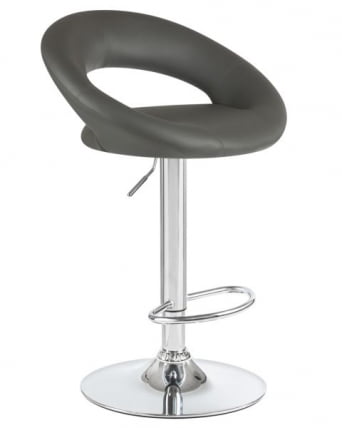 Стул барный ДОБРИН МИРА (серый) 2 шт / DOBRIN MIRA_2