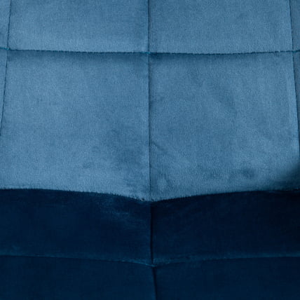 Стул АБРУЗЗО ( мод. 8060 ) металл/вельвет, 52 х 63 х 85 см, синий (ХЛР 63)/черный / ABRUZZO mod. (HLR_8