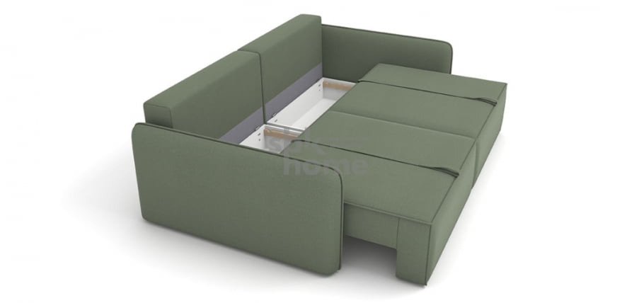 Диван Лофт  прямой ткань ДЖаспер аш (1280*2320*810) Серый, 2117895/50634/9 / Jasper ash_4