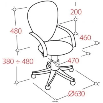 Кресло офисное УП_Престиге 19183 Черный / UP_Prestige_1