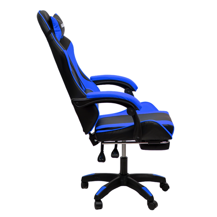 Кресло 1209-1 КИНГКУЕЕН, цвет черный/синий, 1209-1-блаcк-блуе-масс / KINGQUEEN, 1209-1-black-blue-mass_2