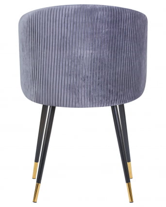 Стул обеденный ДОБРИН МАРЙ Серый велюр 1922-19 / DOBRIN MARY_4