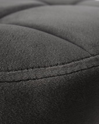 Табурет барный ДОБРИН БРУНО Серый велюр МДЖ9-75 / DOBRIN BRUNO MJ9-75_3