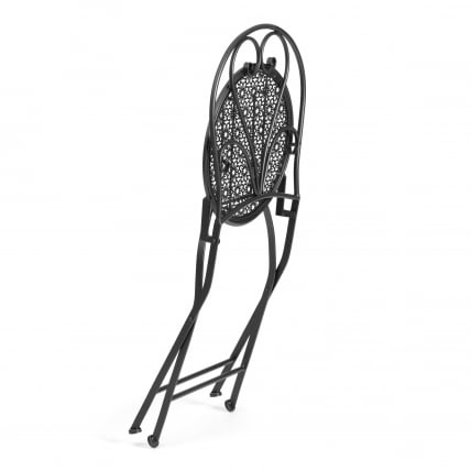 Стул Лове Чаир (ПЛ08-11140) стальной сплав, черный, 40х47,5х94 см / Love Chair (PL08-11140)_5