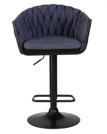 Стул барный ДОБРИН ЛЕОН (синяя ткань (ЛАР-275-29)) 2 шт / DOBRIN LEON (LAR-275-29))_6