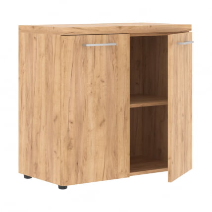 Шкаф с глухими малыми дверьми и топом Торр-З ТЛC 85.1 Дуб Бофорд / Torr-Z TLC_0