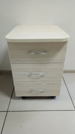 Тумба подкатная Глассй 3.14.10 Туя / Glassy_1