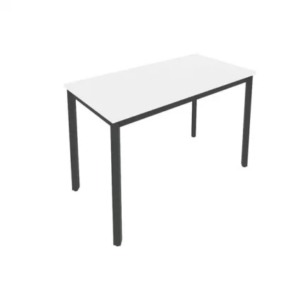 Стол письменный на металлокаркасе СЛИМ СЙСТЕМ С.СП-4.1 Белый-Антрацит / SLIM SYSTEM_0
