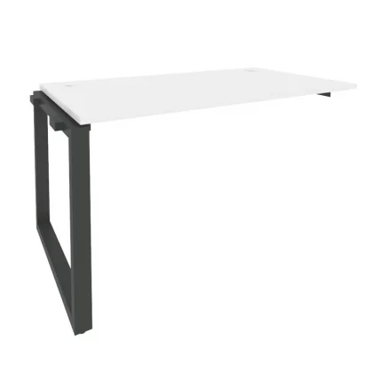 Наборный элемент рабочей станции на О-образном м/к ОНИКС О.МО-1.НРС-3.8 Белый Бриллиант/Антрацит / ONIX O.MO-1.NRS-3.8_0