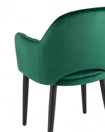 Стул Венера НЕВ диамант велюр Изумрудный / NEW_6