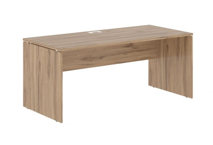 Стол письменный ЕДИС ЕДСТ 1780 Дуб Денвер светлый Белый / EDIS EDST_0