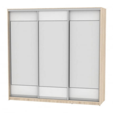 Шкаф-купе Б-230х235х60-3(ДСС-Белый-Д8Д8Д8) / B-230х235х60-3(ДСС-Белый-D8D8D8)_0