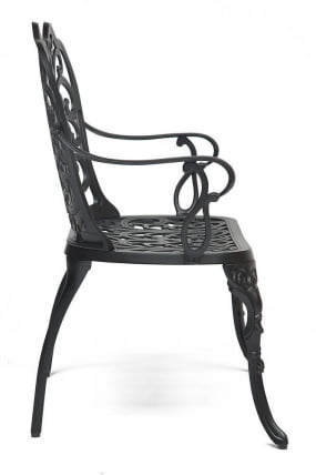 Скамья Сеcрет Де Маисон Сймпхоние сплав металла/алюминий, 95х56х92см, черный / Secret De Maison Symphonie_1