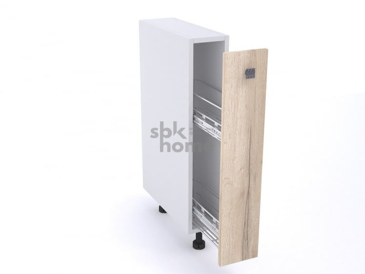 Стол, бутылочница СБ-15 , Дублин (150*470*820) Дуб галифакс белый, 21608_1