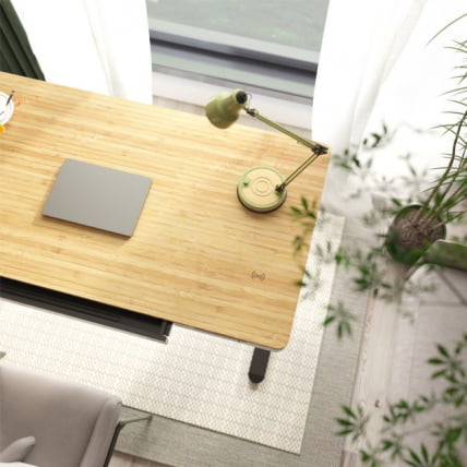 Стол для компьютера с электроприводом, КИ-зарядкой и УСБ-портами ФоксГеар ФГ-ЕД-55Б / QI-зарядкой USB-портами FoxGear FG-ED-55B_3