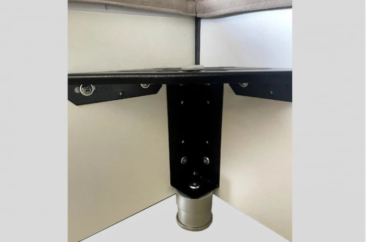 Кровать с основанием Квест 120х200 см ЗО.КМ1.2-03 латте (велюр) / ZO.KM1.2-03_3