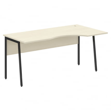 Стол эргономичный правый ИМАГО Плус СА-1П(Пр) Клен Антрацит / IMAGO Plus СА-1P(Пр)_0