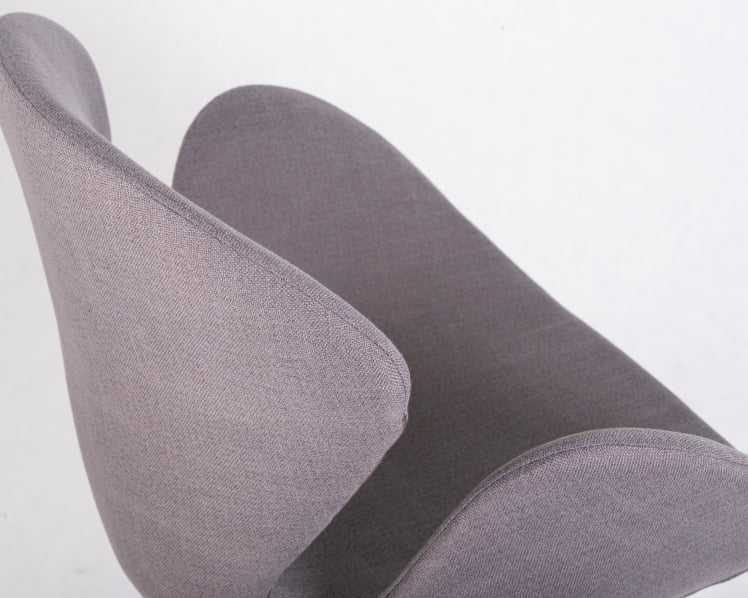 Кресло дизайнерское ДОБРИН СВАН Серая ткань ИФ11 / DOBRIN SWAN IF11_8